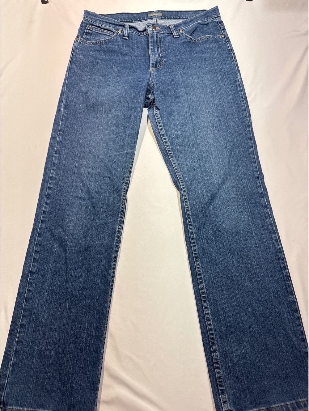 Cabela's Classic Blue Denim Jeans - 8 Regular Fit, Made in M